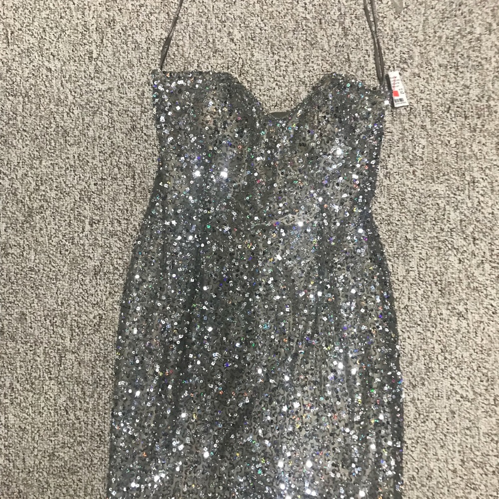 NWT Scala Strapless Sequin Dress - size XL